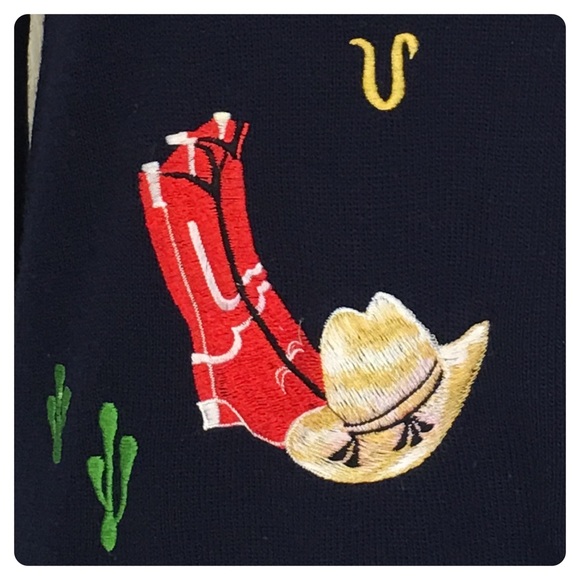 Vintage embroidered “Texas” sweater - Picture 5 of 6